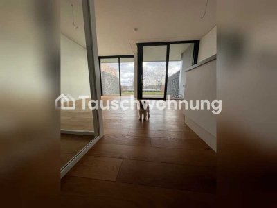 Tauschwohnung: Wohnung mit Wasserblick und eigenem Garten