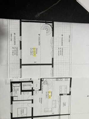 Schöne 3-Zimmer Maisonette-Wohnung im 5. OG ,zwei Terassen WM jetzt 2345€ , Neuvermietung WM 2800€