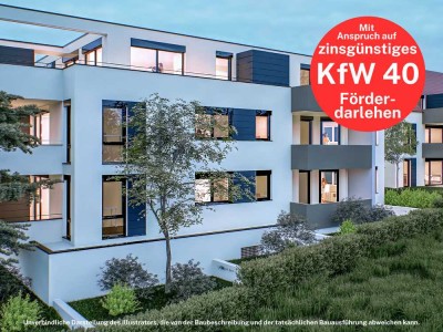 Erstbezug! Energieeffiziente 4,5-Zimmer-Neubauwohnung mit herrlichem Sonnenbalkon