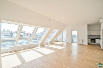 Klimatisierte 4-Zimmer-Wohnung mit Terrasse nahe der Wiener Innenstadt (optional mit PKW-Stellplatz)