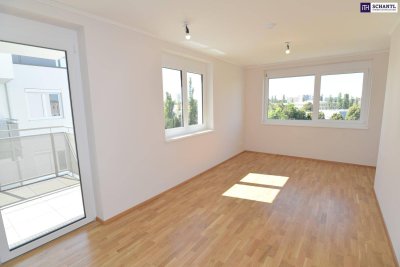 Helle Zwei-Zimmer-Wohnung mit großer Loggia + Lässiger Grundriss!