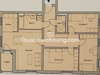 Tauschwohnung: 4-R-Whg gegen ähnlich große Whg in Zentrum Ost/Babelsberg