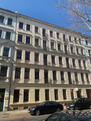 Charmante 3-Zimmer-Wohnung mit Balkon in begehrter Lage der Südvorstadt
