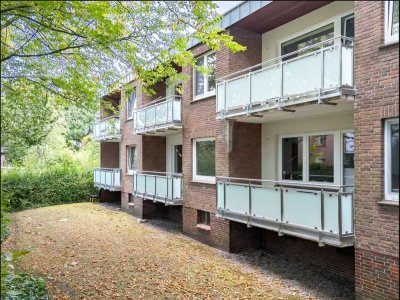 Lebendiger Wohnraum in Oldenburg: 2-Zimmer-Wohnung mit Balkon