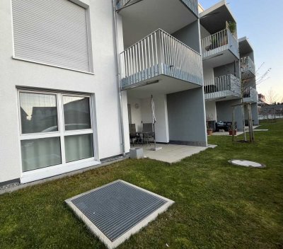 Moderne 2-Zimmer-Terrassenwohnung mit gehobener Innenausstattung in Künzelsau-Taläcker
