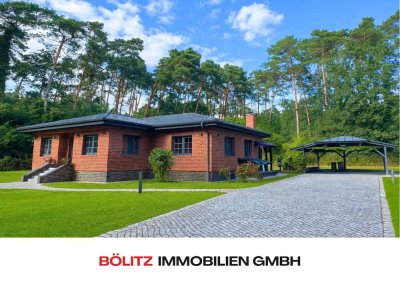 Moderner Bungalow mit 162m² WFL und zusätzlichem Eckbaugrundstück in Bad Saarow am Scharmützelsee