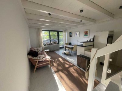 Sanierte 2-Raum-Terrassenwohnung mit Balkon und Einbauküche in Braunschweig