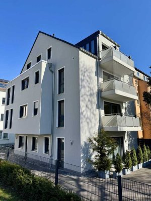 Zentrumsnahe Erdgeschosswohnung mit 2,5 Zimmern und Blick ins Grüne! (KfW55)