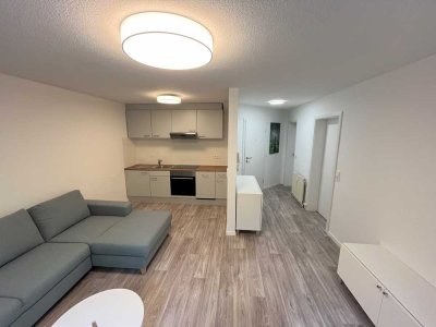 Moderne möblierte Wohnung mit Top Anbindung Souterrainwohnung (Erstbezug nach Renovierung)