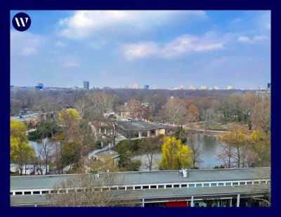 Die City West liegt Ihnen zu Füßen: Frisch modernisierte Maisonette + Dachterrasse + Blick auf Zoo