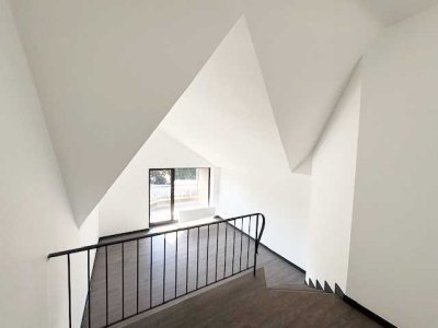 Architektonisch ansprechende modernisierte Maisonette-Wohnung