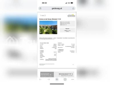 TAUSCHWOHNUNG Förderbare Wohnung Zentrum Krems a. D. Donau