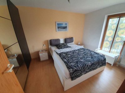 Attraktive 2‑Zimmer‑Wohnung in Passau-Grubweg – Balkon, EBK & breiter TG‑Stellplatz, Kellerabteil