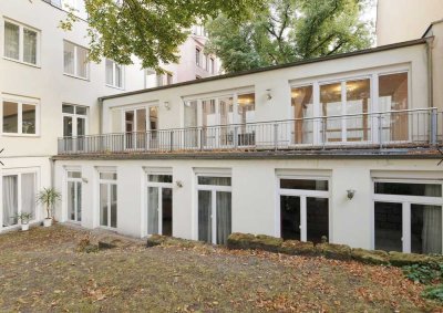 Büro Townhouse mit separatem Garten auf der Friedrichstraße (A-Lage)