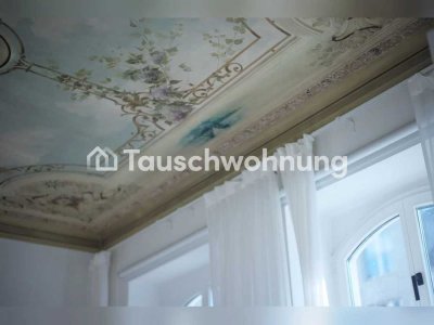 Tauschwohnung: 4 Zimmer Altbau gegen Haus