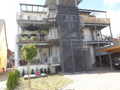 Moderne 3-Zimmer-Wohnung mit Balkon & Einbauküche in Kirchardt!