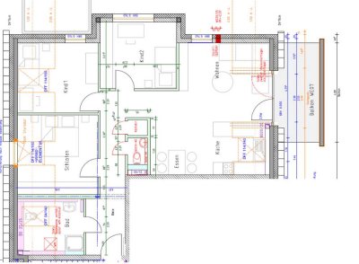 Stilvolle, helle 4 Zimmer DG-Wohnung im 2. Obergeschoss
