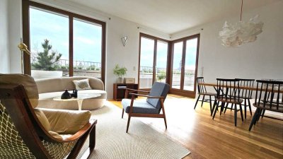 4 Zimmer Penthouse Maisonette mit Dachterrasse und Tiefgarage