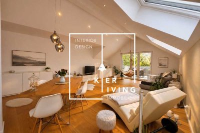 Exklusive Penthouse Whg. in Bestlage OF-Rosenhöhe, Großzügige 2 Zimmer auf 93m2 mit Aufzug u. Tiefg.