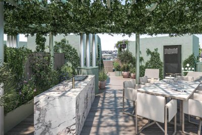 Weitblick über Wien - Penthouse mit Dachterrasse und Outdoor-Küche