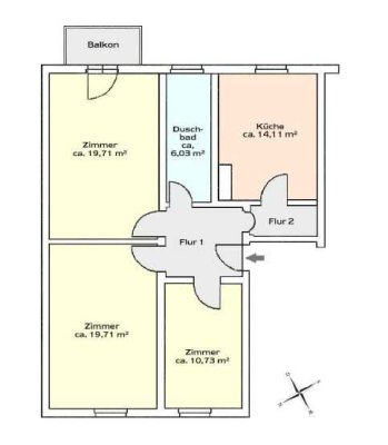 3-Zimmer-Wohnung in Bad Reichenhall  (Renoviert 2020)