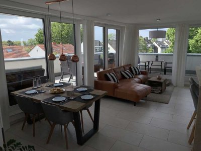 Moderne 3-Zimmer Penthouse-Wohnung in Bilk mit Balkon