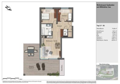 LETZTE Wohnung - PROJEKT SEEBLICK DELUXE - Exklusiver Wohntraum am Millstätter See