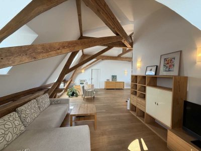 Exklusive Wohnung mit Bergblick in Wangen im Allgäu – Historischer Charme trifft modernen Luxus!