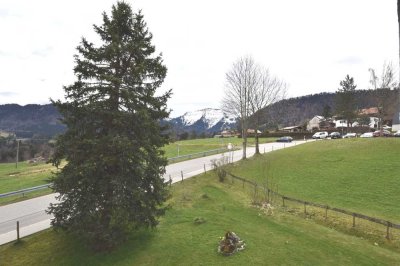 Helle renovierte 2,5 Zimmer Wohnung mit freiem Bergblick in Oberstaufen - Steibis Erst- und Zweit WE