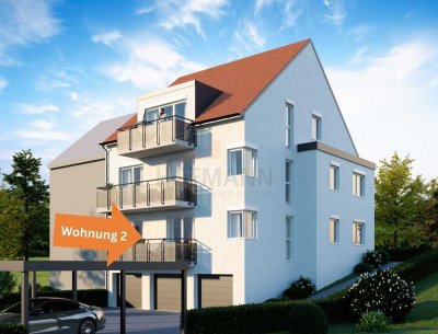 Moderne 3-Zimmer-Neubau Wohnung – zentrumsnahe Lage im Villenviertel, kl. Wohnanlage, Lift uvm.