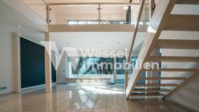 Maisonette-Wohnung mit Haus im Hauscharakter