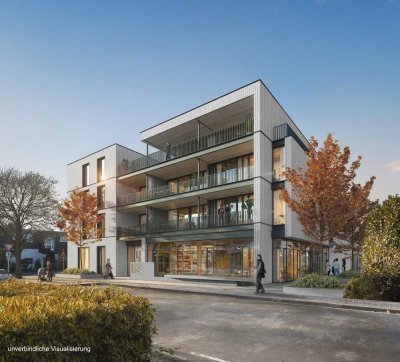 Durchdacht geschnittene 3,5-Zimmer-Wohnung in zentraler Lage von Ostfildern-Ruit. Neubau-Erstbezug!