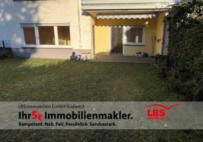 Der Garten ist direkt begehbar!