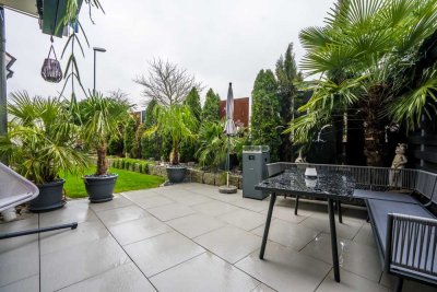 Alternative zum Haus! Traumhafte 3-Zimmer Erdgeschosswohnung mit großem Garten und TG-Stellplatz