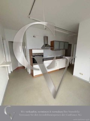 Zentrale 2-Zimmer Wohnung mit Garage