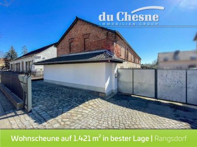 Wohnscheune in bester Lage auf 1.421 m² Grund