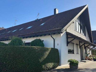 Lichtdurchflutete 3-Zimmer-Wohnung mit großen Süd- und Westbalkonen in Inning am Ammersee