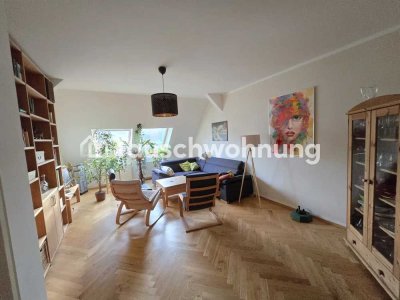 Tauschwohnung: 5-Zimmer Wohnung DG Waldstraßenviertel