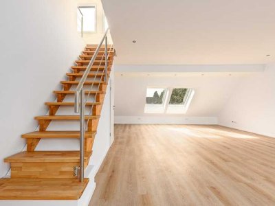 FREI IM RAUM - Loftwohnung mit Dachterrasse und eigenem Gartenanteil in Duisburg-Mündelheim