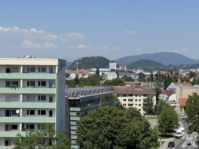 2–3 Zimmer Wohnung mit Weitsicht inkl. Schlossbergblick
