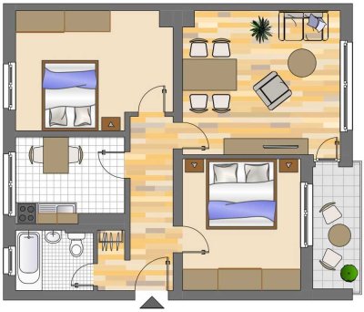 3-Zimmer-Wohnung in Gladbeck Brauck
