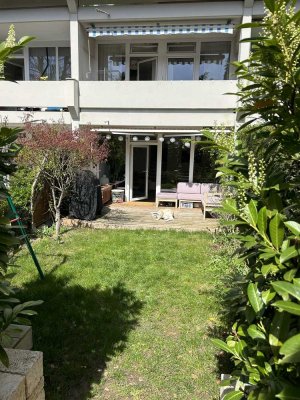 Direkt am Westpark! Provisionsfreie 4-Zi-Maisonette-Wohnung mit eigenem Garten in ruhiger Wohnanlage