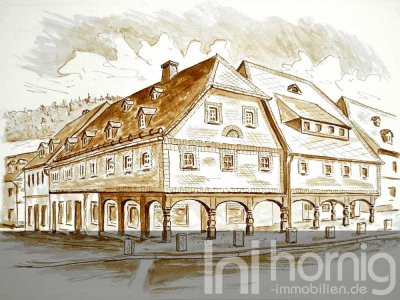 Attraktives Wohnen und Arbeiten im historischen Wohn- und Geschäftshaus