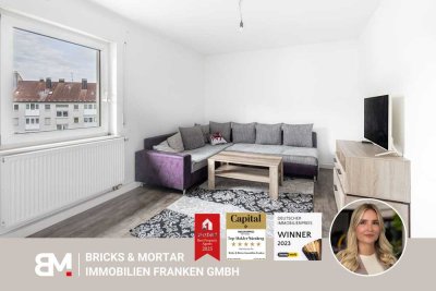 Top gepflegte 3-Zimmer-Wohnung – vermietet und sofort als Kapitalanlage geeignet