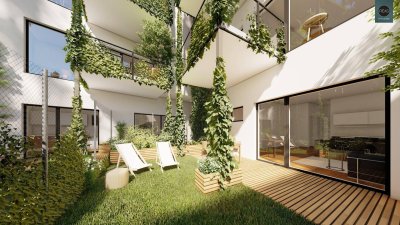 Erstbezug: Top ausgestattete Gartenwohnung mit Terrasse und Garten im trendigen Ottakring!