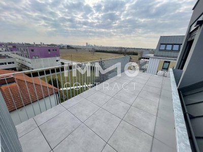 2 Dachterrassen &amp; 2 Monate mietfrei – 3-Zimmer-DG-Wohnung mit Kühlung