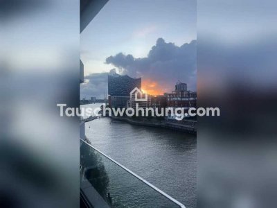 Tauschwohnung: Traumwohnung mit Blick auf die Elbphilharmonie
