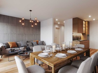 Soho Living - zentral gelegenes Drei-Zimmer-Apartment mit Loftcharakter