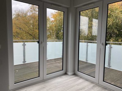 Penthouse mit toller Dachterrasse, Rundblick und bester Energieeffizienz