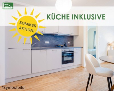SOMMER AKTION - KÜCHE INKLUSIVE - Neubauprojekt: Wohnen im Herzen von Donaustadt – Exklusive Eigentumswohnungen in historischem Ambiente – sofort beziehbar!